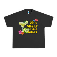 Pigment Black life is short make it salty Urban Heavy Tee - Jasminsmagicworld