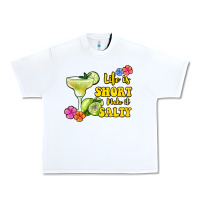 White life is short make it salty Urban Heavy Tee - Jasminsmagicworld