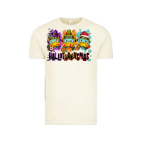 Vintage Arctic Happy Hallothanksmas school bus Vintage Tee - NancyCooperArtShop