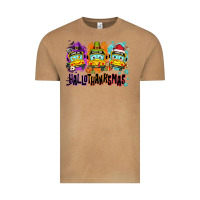 Vintage Camel Happy Hallothanksmas school bus Vintage Tee - NancyCooperArtShop