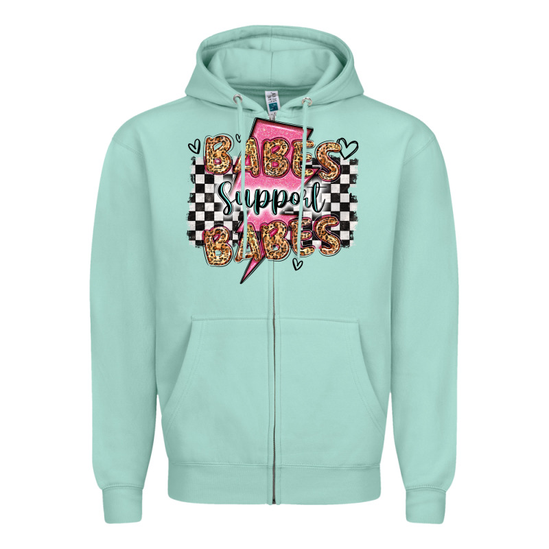 Babes Support Babes Zipper Hoodie by Artiststas | Teevron