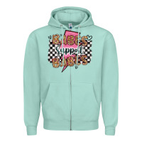 Seafoam babes support babes Zipper Hoodie - Artiststas