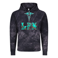 Cloud Black licensed practical nurse medical symbol Vintage Hoodie - BarkalooDesign