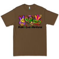 Cacao peace love  mardi gras Premium Tee - AdoDesignShop