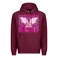 Burgundy love angel Premium Hoodie - TumblerDesignByShophia
