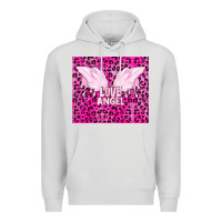 Dove Grey love angel Premium Hoodie - TumblerDesignByShophia