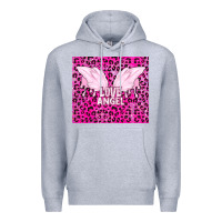 Heather Grey love angel Premium Hoodie - TumblerDesignByShophia