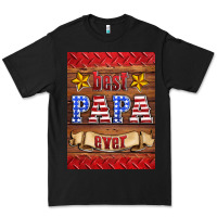 Black best papa ever air freshener Premium Tee - HRA Design Shop