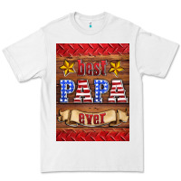 White best papa ever air freshener Premium Tee - HRA Design Shop