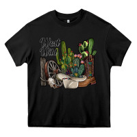 Black west wild Heavy Core Tee - SublimationCraftShop