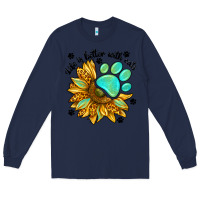 Navy life is better with cats Long Sleeve Tee - NancyCooperArtShop