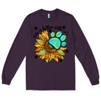 Plum life is better with cats Long Sleeve Tee - NancyCooperArtShop