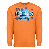 Carrot it's freezing season Premium Sweatshirt - texasbilliewilder