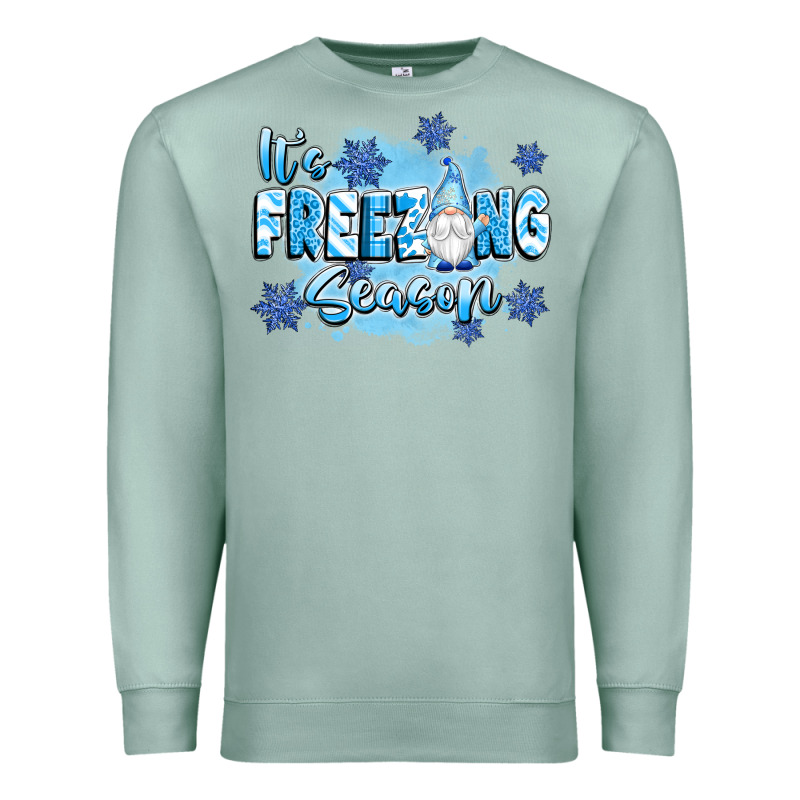 It's Freezing Season Premium Sweatshirt by texasbilliewilder | Teevron