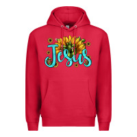 Cardinal jesus sunflower Premium Hoodie - JahusDesignShop