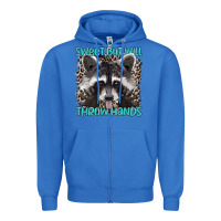 True Royal sweet but will throw hands Zipper Hoodie - Artiststas