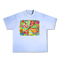Grape Ice fruit plate Urban Heavy Tee - Jasminsmagicworld
