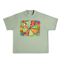 Oil Green fruit plate Urban Heavy Tee - Jasminsmagicworld