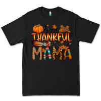 Black one thankful mama Premium Tee - RacoonDesign