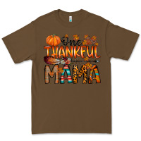 Cacao one thankful mama Premium Tee - RacoonDesign