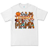 White one thankful mama Premium Tee - RacoonDesign