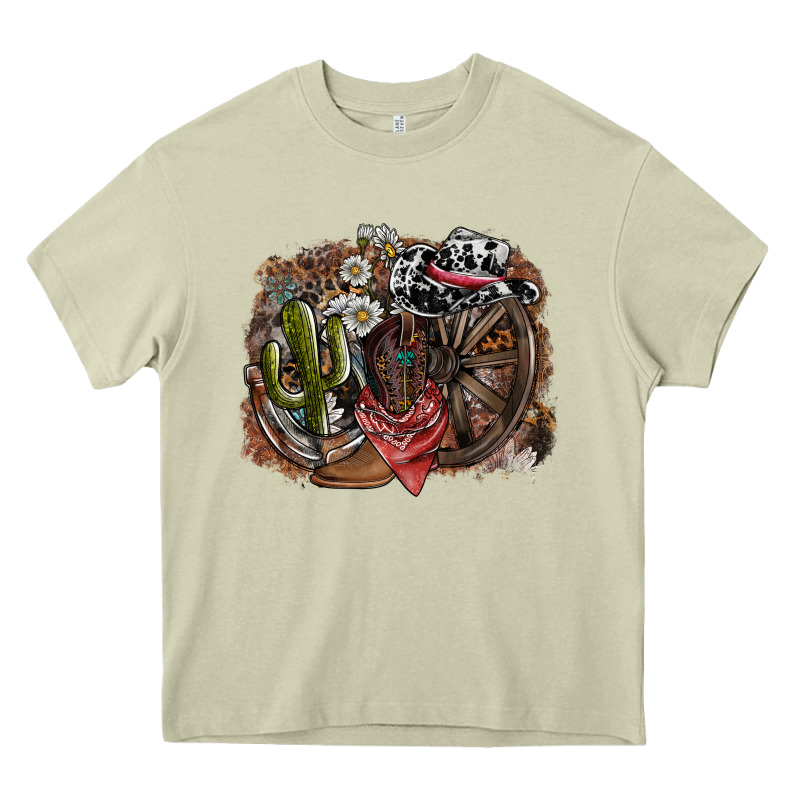 Western Heavy Core Tee by SublimationCraftShop | Teevron