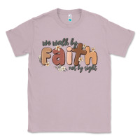 Lilac we walk by faith not by sight Classic Tee - MaliasSmallBusiness