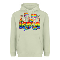 Matcha LGBTQ+ Heavyweight Hoodie - NancyCooperArtShop