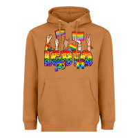 Meerkat LGBTQ+ Heavyweight Hoodie - NancyCooperArtShop