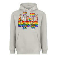 Moon Dust LGBTQ+ Heavyweight Hoodie - NancyCooperArtShop