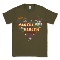 Army Green mental health matters Classic Tee - JahusDesignShop
