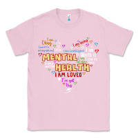Bubblegum Pink mental health matters Classic Tee - JahusDesignShop