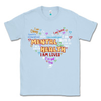 Dusty Blue mental health matters Classic Tee - JahusDesignShop