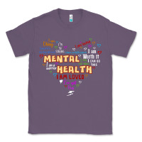 Lavender mental health matters Classic Tee - JahusDesignShop