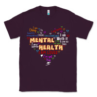 Plum mental health matters Classic Tee - JahusDesignShop