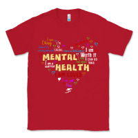 Red mental health matters Classic Tee - JahusDesignShop