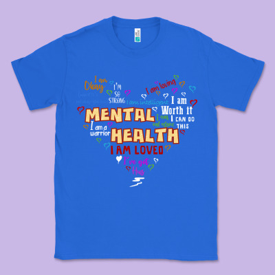 Mental Health Matters Classic Tee Designed By Jahusdesignshop