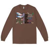Chestnut dragonfly smile tink give laugh love dream Long Sleeve Tee - MaliasSmallBusiness
