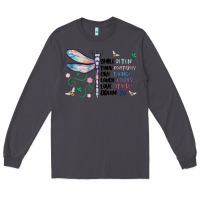 Smoke dragonfly smile tink give laugh love dream Long Sleeve Tee - MaliasSmallBusiness