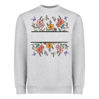 Wildflower Your Text Here Heavyweight Sweatshirt | Teevron