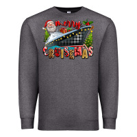 Charcoal Heather Merry Cruisemas Premium Sweatshirt - texasbilliewilder