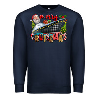 Navy Merry Cruisemas Premium Sweatshirt - texasbilliewilder
