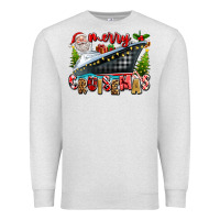 Oatmeal Heather Merry Cruisemas Premium Sweatshirt - texasbilliewilder