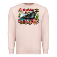 Pale Pink Merry Cruisemas Premium Sweatshirt - texasbilliewilder