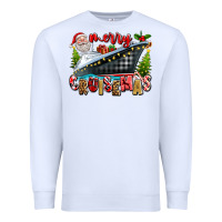 White Merry Cruisemas Premium Sweatshirt - texasbilliewilder