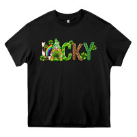 Black Love horseshoe St. Patrick's Day Heavy Core Tee - Neo Western