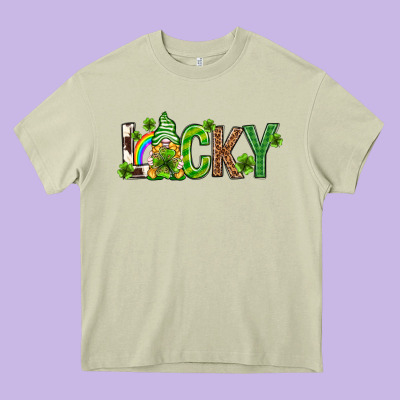 Love Horseshoe St. Patrick's Day Heavy Core Tee Designed By Neo Western