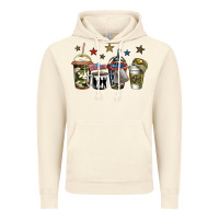 Vintage Artic army coffee Vintage Hoodie - Jasminsmagicworld