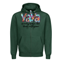 Sports Green yaya Zipper Hoodie - Artiststas