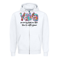 White yaya Zipper Hoodie - Artiststas